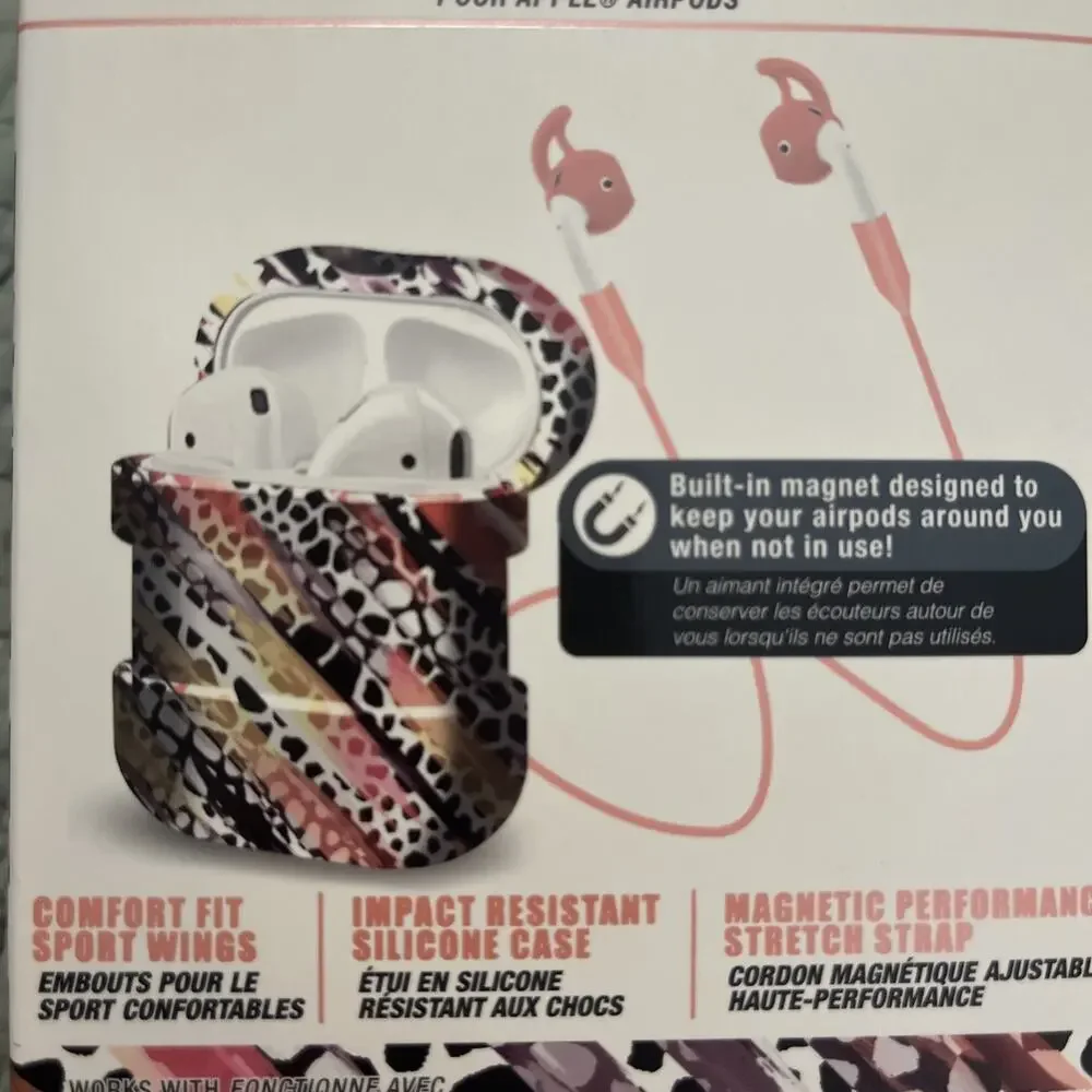 NEW Tech Theory 3 Piece Accessory Kit Apple Airpods 1 & 2 (not included) Cover